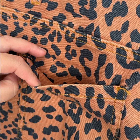 We the Free Leopard Print Mini Skirt 28R - Picture 7 of 7